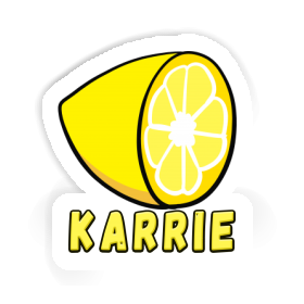 Karrie Sticker Lemon Image