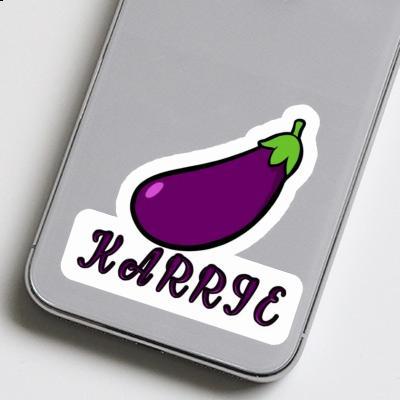 Sticker Karrie Aubergine Image