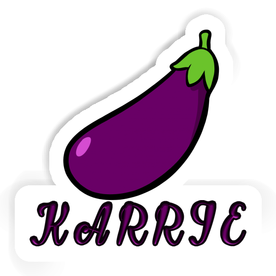 Sticker Karrie Aubergine Gift package Image