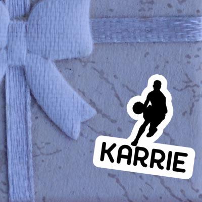 Sticker Karrie Basketballspieler Image