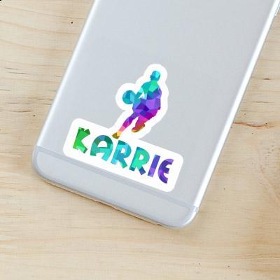 Sticker Basketball Player Karrie Gift package Image