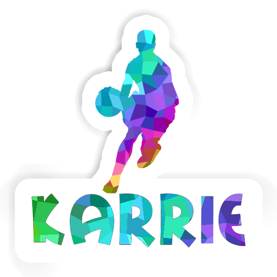 Basketballspieler Sticker Karrie Laptop Image