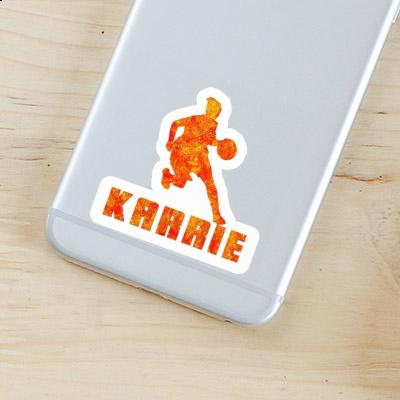 Sticker Karrie Basketball Player Notebook Image