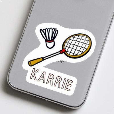 Sticker Badminton Racket Karrie Laptop Image