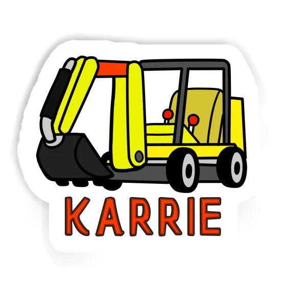 Sticker Mini-Excavator Karrie Image