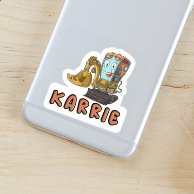 Sticker Excavator Karrie Gift package Image