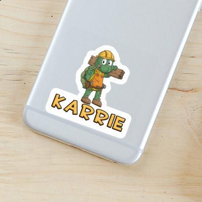 Karrie Sticker Construction worker Gift package Image