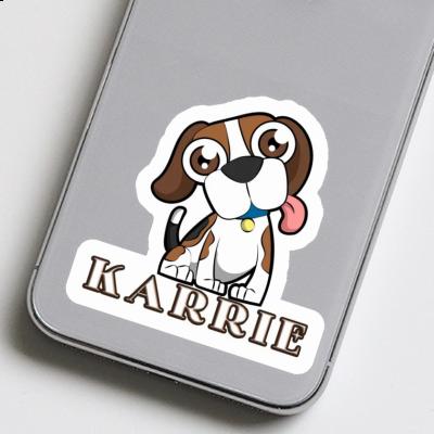 Karrie Autocollant Beagle-Hund Image