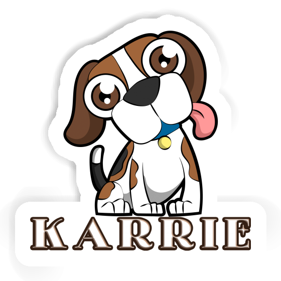 Aufkleber Beagle Karrie Notebook Image