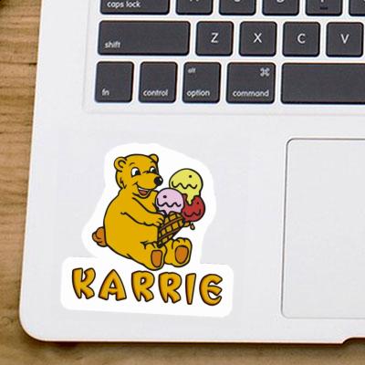 Ice Cream Bear Sticker Karrie Gift package Image