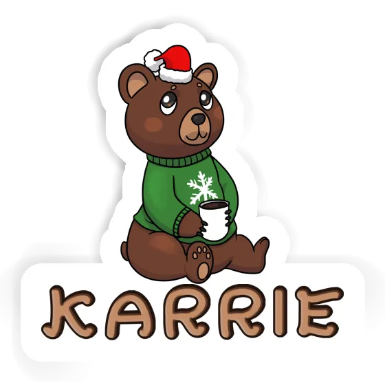 Sticker Karrie Bear Laptop Image