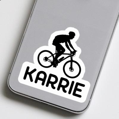 Karrie Autocollant Vététiste Image