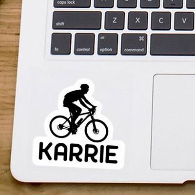 Sticker Karrie Biker Notebook Image