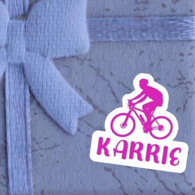 Sticker Karrie Biker Notebook Image