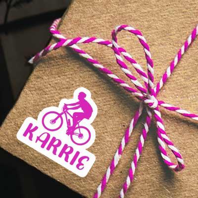 Sticker Karrie Biker Notebook Image