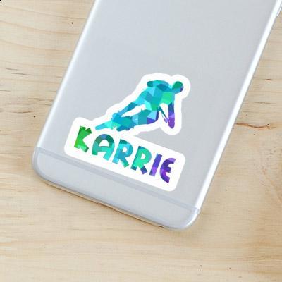 Sticker Karrie Biker Notebook Image