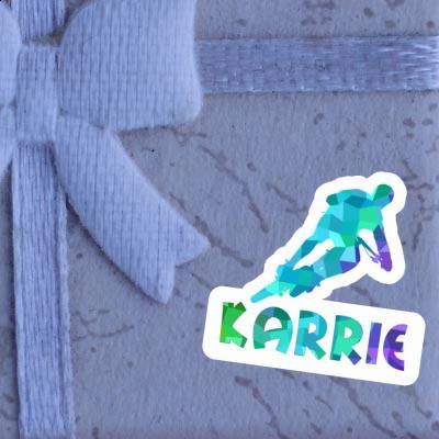 Sticker Karrie Biker Laptop Image