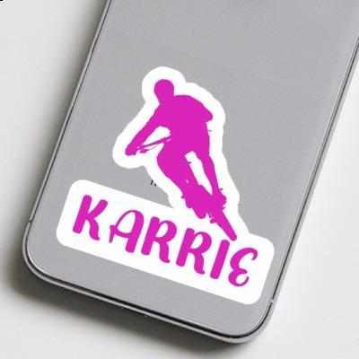 Sticker Biker Karrie Notebook Image