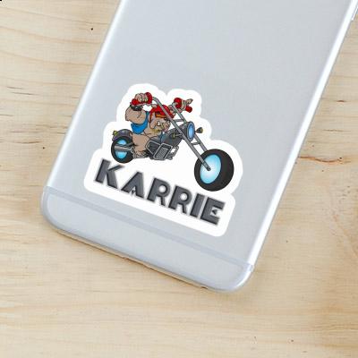 Sticker Biker Karrie Notebook Image