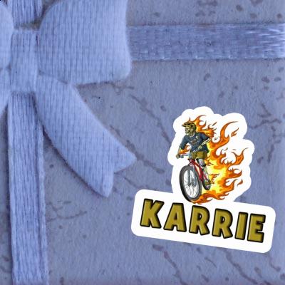 Autocollant Karrie Biker Freeride Notebook Image