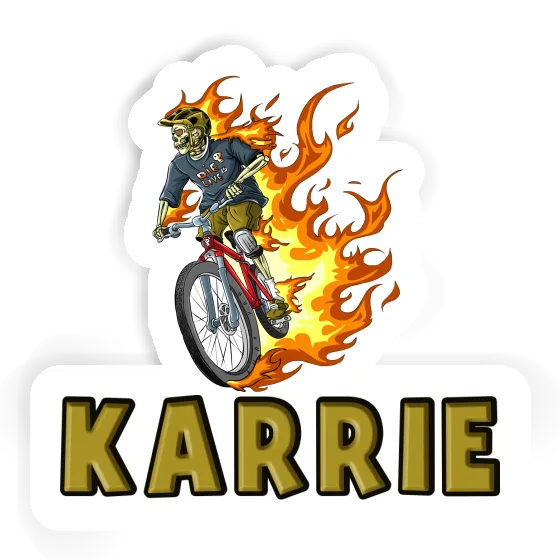 Autocollant Karrie Biker Freeride Image