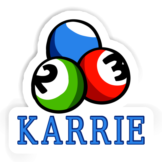 Karrie Sticker Billiard Ball Gift package Image