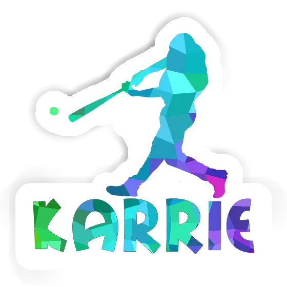 Baseball Player Sticker Karrie Gift package Image