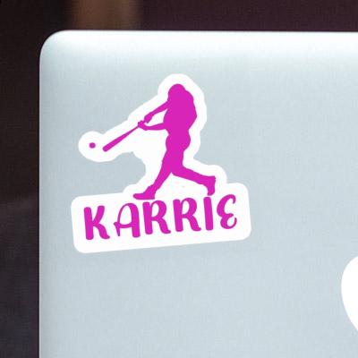 Sticker Karrie Baseballspieler Gift package Image