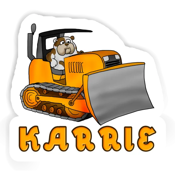 Sticker Bulldozer Karrie Laptop Image