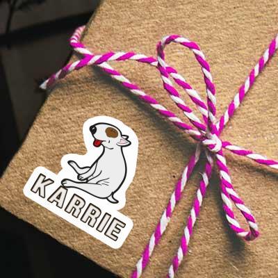 Karrie Autocollant Chien Gift package Image