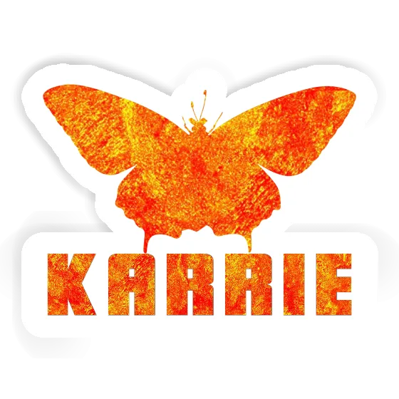 Sticker Butterfly Karrie Gift package Image