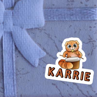 Autocollant Chat-tambour Karrie Gift package Image