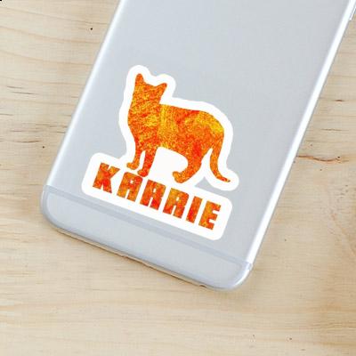 Karrie Sticker Cat Laptop Image