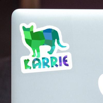 Sticker Karrie Cat Laptop Image