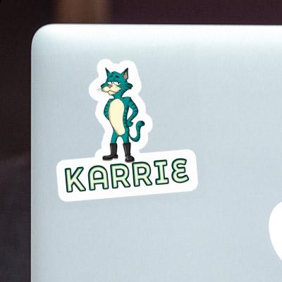 Karrie Sticker Cat Image