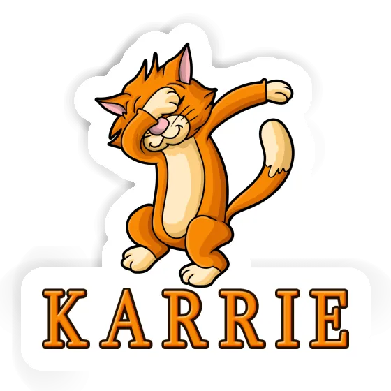 Sticker Katze Karrie Image