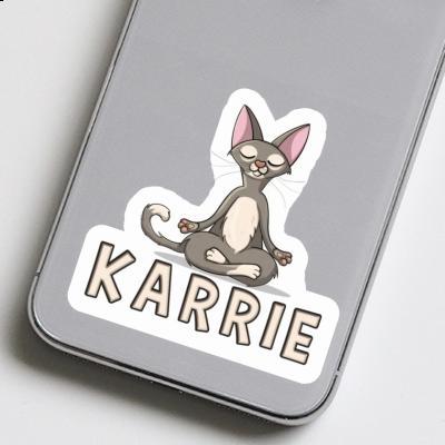 Sticker Karrie Katze Laptop Image