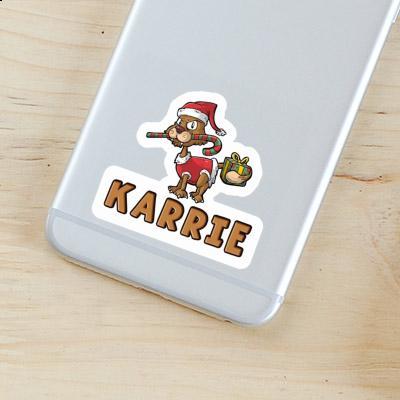 Sticker Karrie Christmas Cat Notebook Image