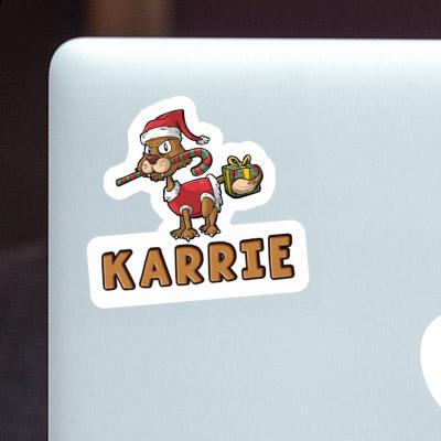 Sticker Karrie Christmas Cat Gift package Image