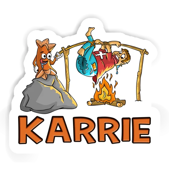 Karrie Sticker Cervelat Laptop Image