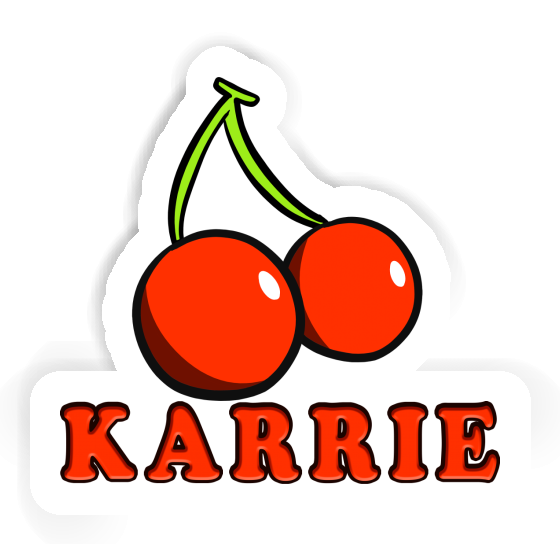 Karrie Sticker Cherry Image