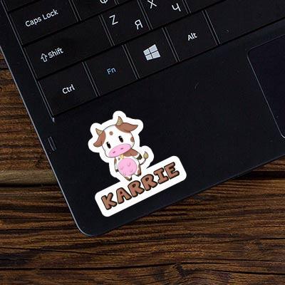 Sticker Cow Karrie Laptop Image