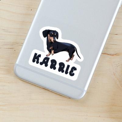 Sticker Karrie Dachshund Notebook Image