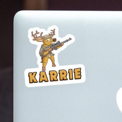 Autocollant Chasseur Karrie Laptop Image