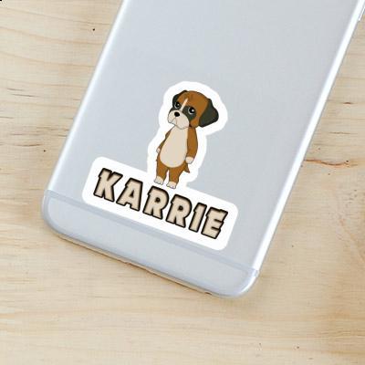 Sticker German Boxer Karrie Image