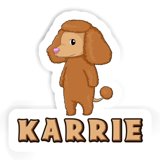 Poodle Sticker Karrie Image