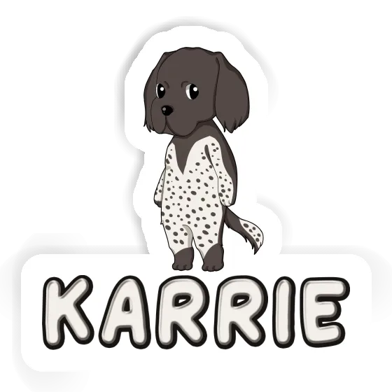 Sticker Karrie Munsterlander Gift package Image