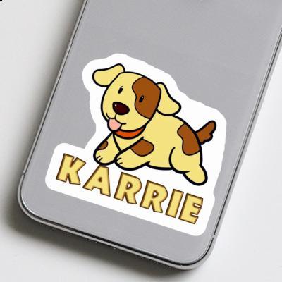 Karrie Sticker Hund Notebook Image