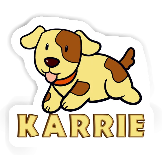 Karrie Sticker Hund Notebook Image