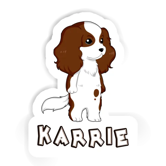 Autocollant Cavalier King Charles Spaniel Karrie Notebook Image